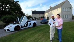 Dr bill lumsden & giorgio sanna from lamborghini